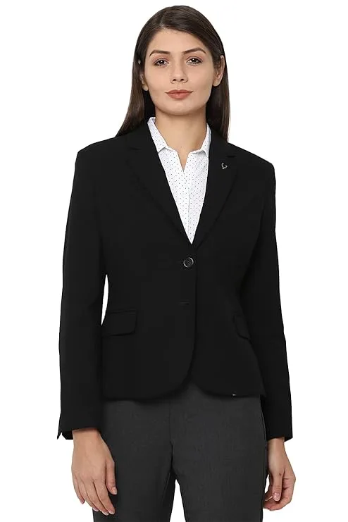 Allen Solly Black Blazer